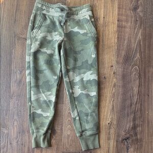 Old Navy Kids Camo Joggers - Green and Tan